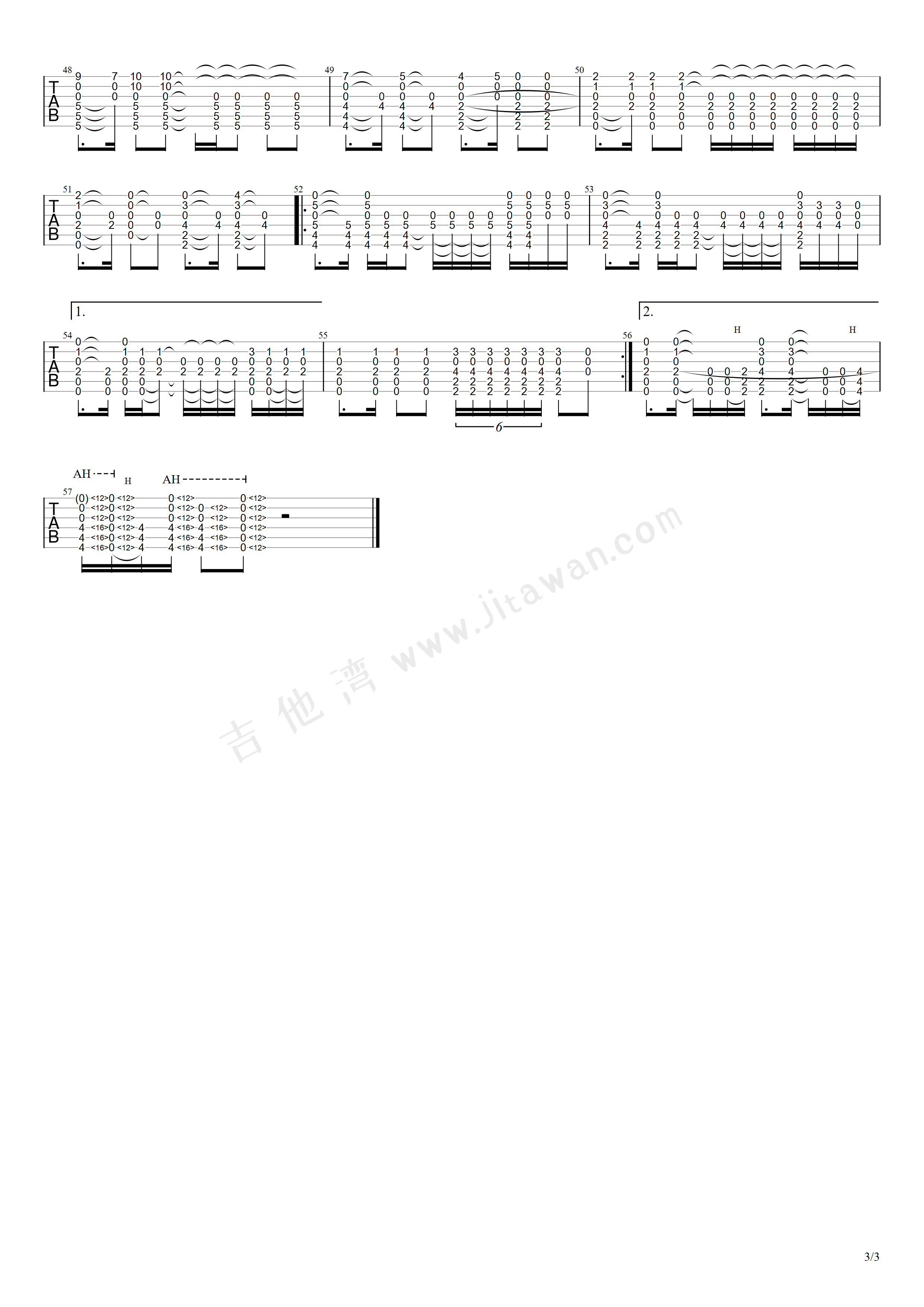 shelter吉他谱,lr吉他简易版,lr吉他六线(第18页)_大山谷图库